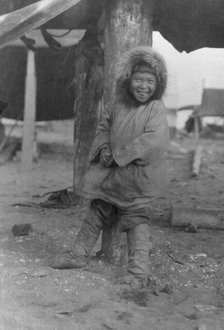 Eskimo child, between c1900 and c1930. Creator: Unknown.