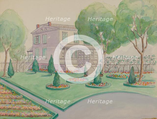 Caster Estate, c. 1936. Creator: Gladys Cook.