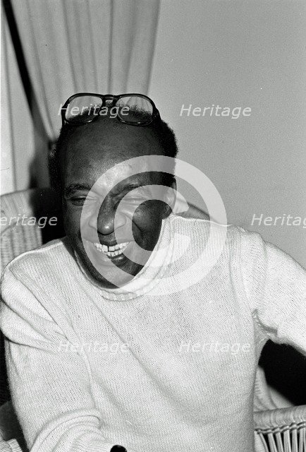 Ed Thigpen, London, 1975.  Artist: Brian O'Connor.