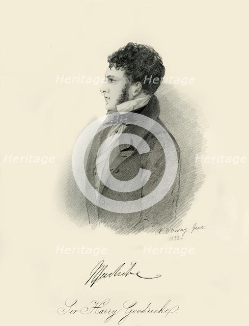 'Sir Harry Goodricke', 1833. Creator: Richard James Lane.