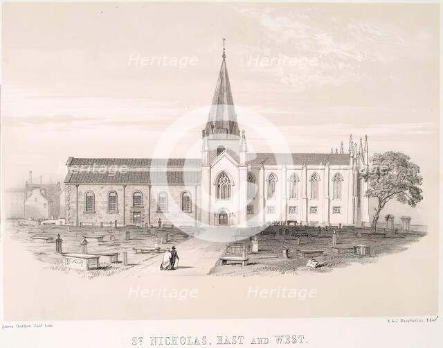 St Nicholas, East and West, c1843-1889. Creator: James Gordon Junior.
