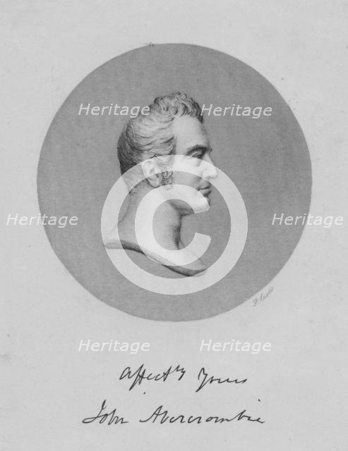 'John Abercrombie', (c1850). Creator: Francis Croll.