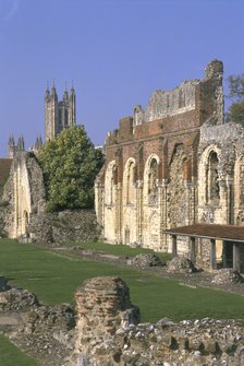 St Augustine's Abbey, Canterbury, Kent, 1999. Artist: J Bailey
