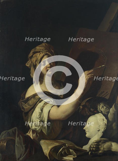 Allegory of Painting. Creator: Carpioni, Giulio (1613-1678).