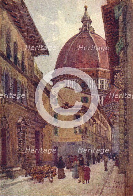 Via Dei Servi, c1905. Artist: Robert Charles Goff