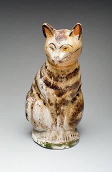 Seated Cat, c. 1875. Creator: Unknown.