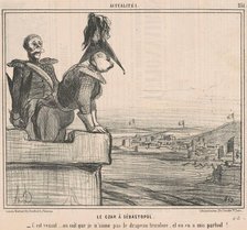 Le czar a Sébastopol, 19th century. Creator: Honore Daumier.