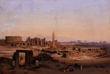 Egypt. Karnak in Thebes, 1843.