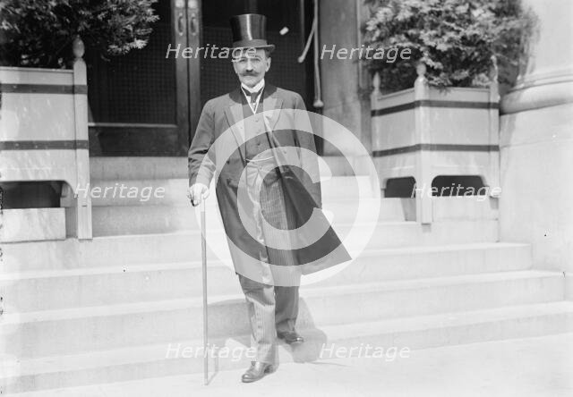 Dr. Carlos Manuel De Cespedes, Ambassador From Cuba, 1915. Creator: Harris & Ewing.