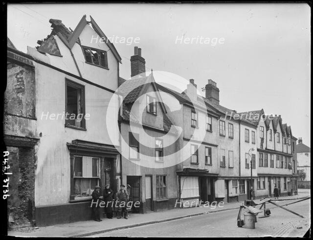 Oak Street, Norwich, Norfolk, 1942. Creator: George Bernard Mason.