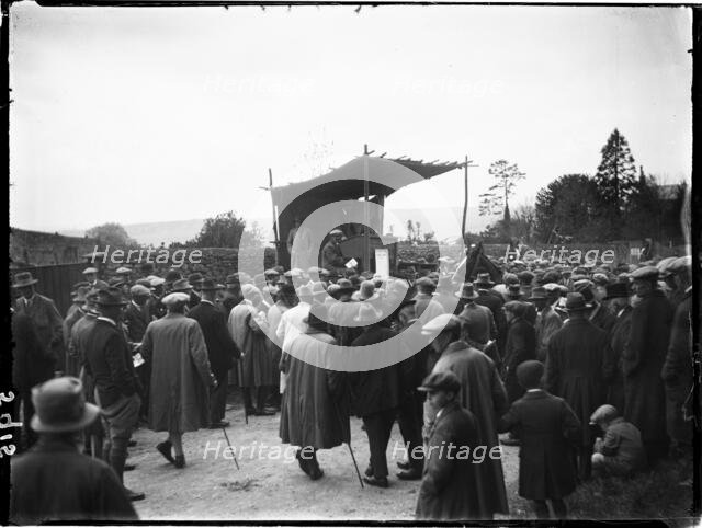 Stow-on-the-Wold, Cotswold, Gloucestershire, 1928. Creator: Katherine Jean Macfee.