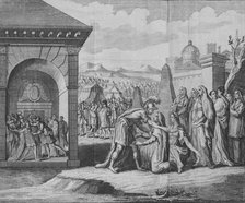 'The Scene of the Tragedy of Coriolanus', 1749.  Creator: Unknown.