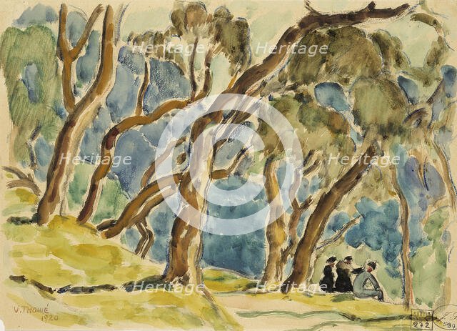 Portofino, 1920. Creator: Verner Thome.