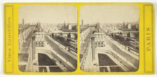 Panorama of Paris, Taken from the Louvre, c. 1874. Creator: Unknown.