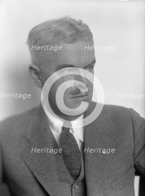 George H. Cox, Portrait, 1936. Creator: Harris & Ewing.