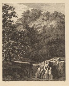 Hylas and the Nymphs, 1771. Creator: Salomon Gessner.