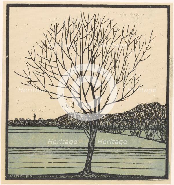 Bare tree, 1919. Creator: Julie de Graag.