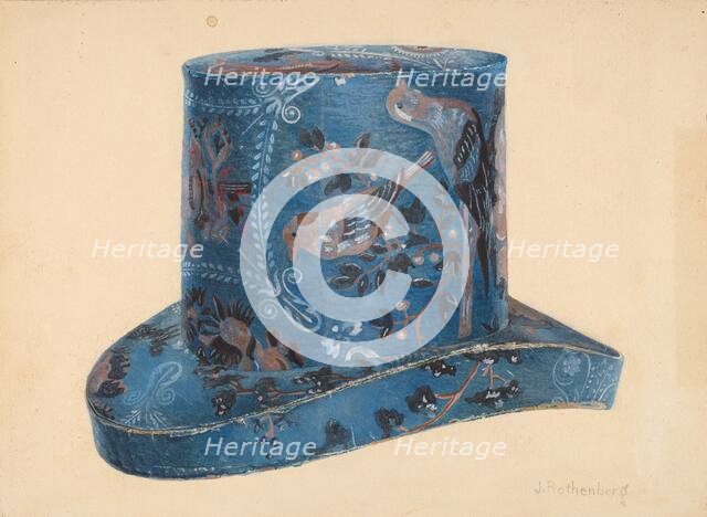 Hat Box, c. 1939. Creator: Joseph Rothenberg.