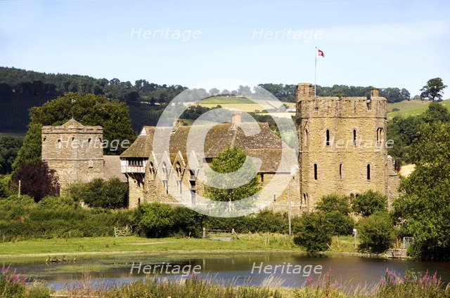 Stokesay Castle, Shropshire, c2008. Artist: James O Davies.