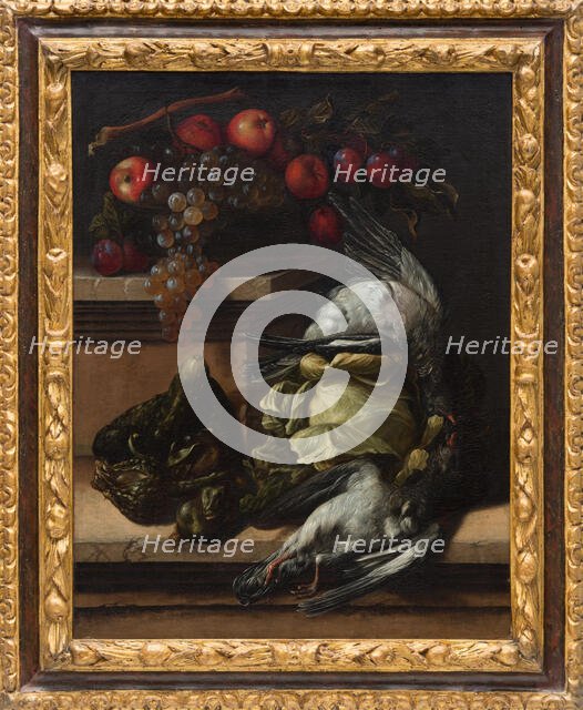 Still Life with Fruit, Vegetables and Wild Fowl, between 1628 and 1659. Creator: Juan de Espinosa.