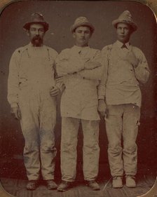 Plasterers and Painters, 1870s-80s. Creator: Unknown.