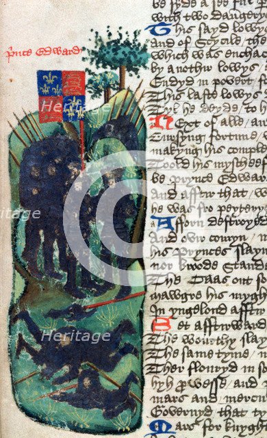 Edward, the Black Prince. Artist: Unknown