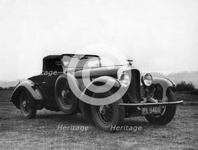 1929 Bentley Speed Six sports 2 seater. Creator: Unknown.
