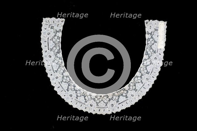 Collar, Belgian, ca. 1860. Creator: Unknown.