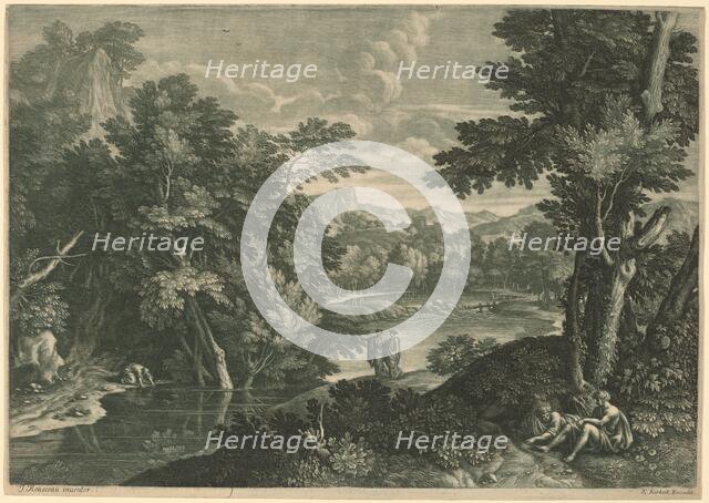 Landscape, 1733/1742. Creator: Elisha Kirkall.