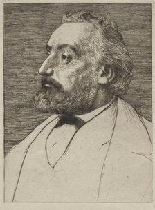 Léon Gambetta. Creator: Alphonse Legros (French, 1837-1911).