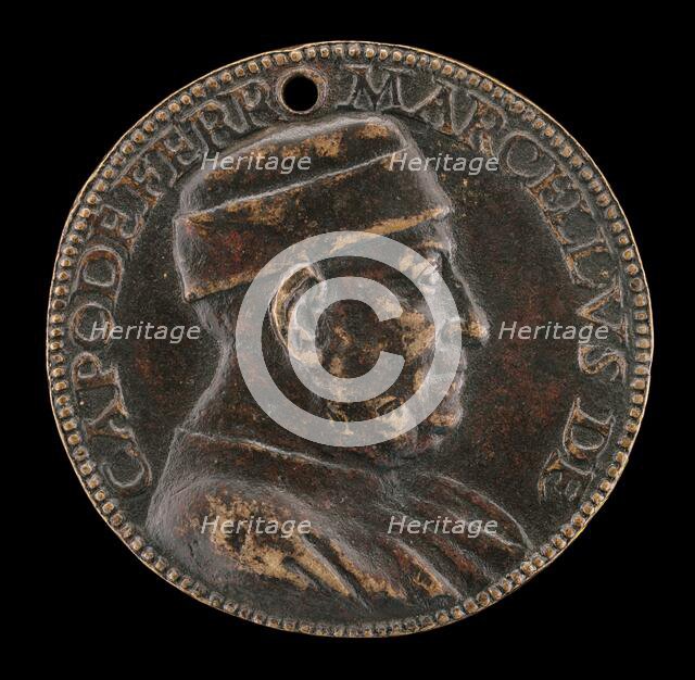 Marcello Capodiferro [obverse], c. 1478. Creator: Unknown.