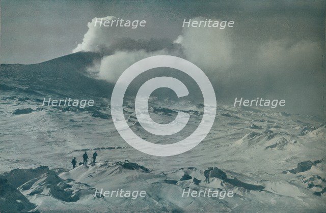 'The Summit of Erebus', c1912, (1913). Artist: Tryggve Gran.