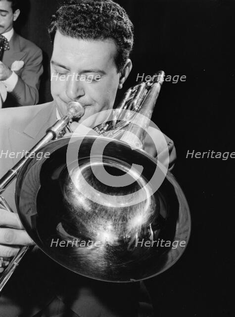 Portrait of Bart Varselona, 1947 or 1948. Creator: William Paul Gottlieb.