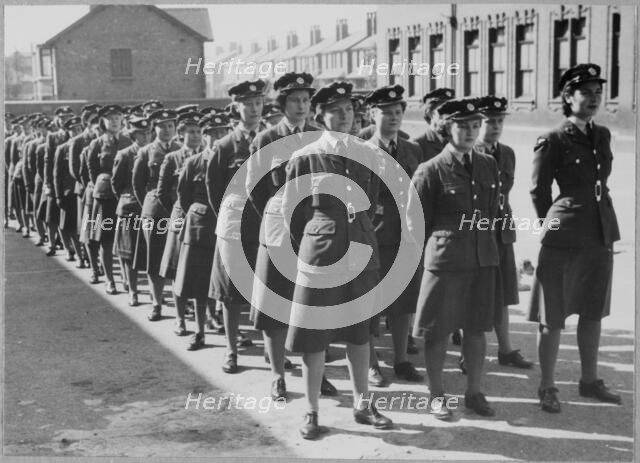 Royal Air Force No. 2 School of Photography, Palatine Road, Blackpool, 1942-1943. Creator: Barnet Saidman.