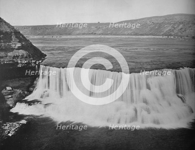 'Missouri River, below Great Falls, Montana', c1897. Creator: Unknown.