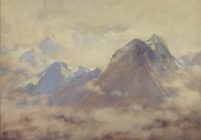 The Almighty's Own, An Impression of the High Andes, 1910. Creator: William Henry Holmes.