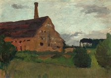 Old Factory, 1900. Creator: Paula Modersohn-Becker.