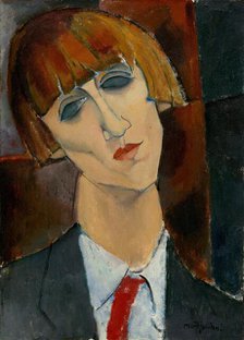 Madame Kisling, c. 1917. Creator: Amadeo Modigliani.