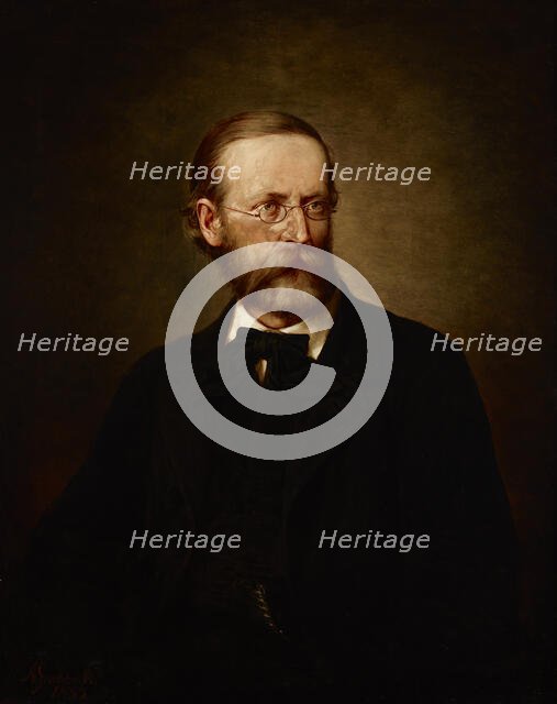 Portrait of Józef Szujski, 1885. Creator: Andrzej Bronislaw Grabowski.