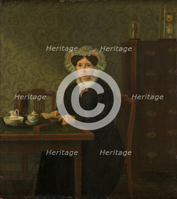 Portrait of a Woman, 1833. Creator: Willem Uppink.