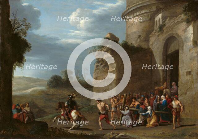 Christ Carrying the Cross, early 1620s. Creator: Cornelis van Poelenburgh.