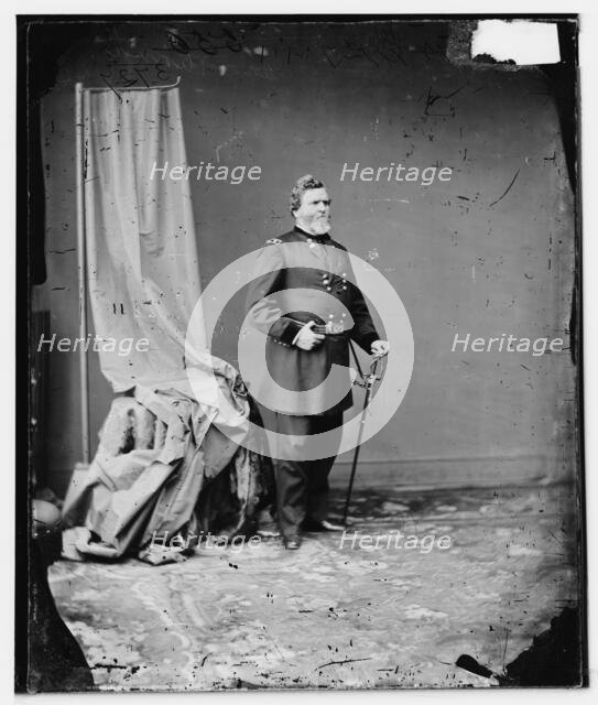General George H. Thomas, US Army, between 1860 and 1875. Creator: Unknown.