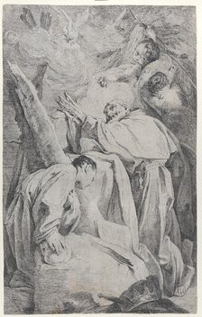 Ecstasy of the Blessed Piero Gambacorti of Pisa, ca. 1725-28. Creator: Federico Bencovich.