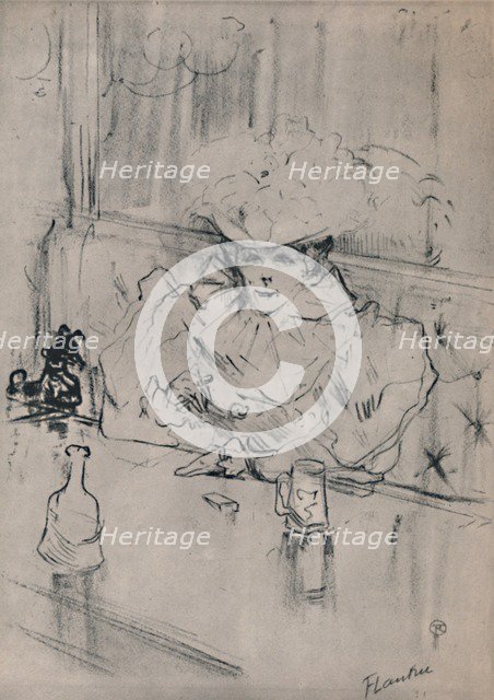 'Au Hanneton', c.1898, (1946). Artist: Henri de Toulouse-Lautrec.