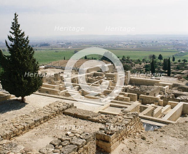 Medina Azahara (936-960), Andalusia, Cordoba, Spain, Umayyad period, (2000).  Creator: LTL.