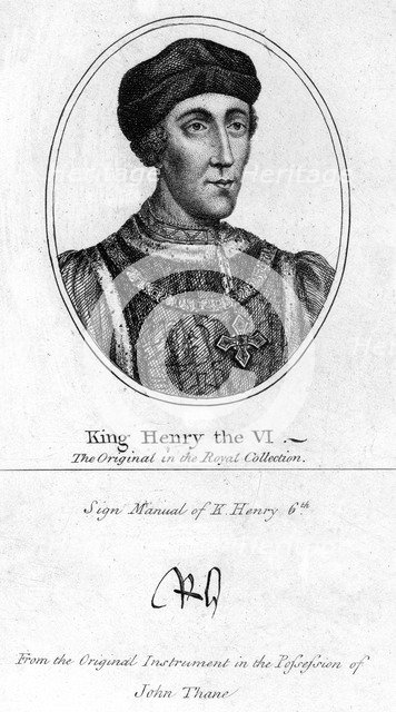 Henry VI of England, (1421-1471). Artist: Unknown