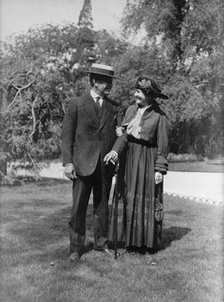 Herbert Corry, Newspaperman; with Wife, 1917. Creator: Unknown.