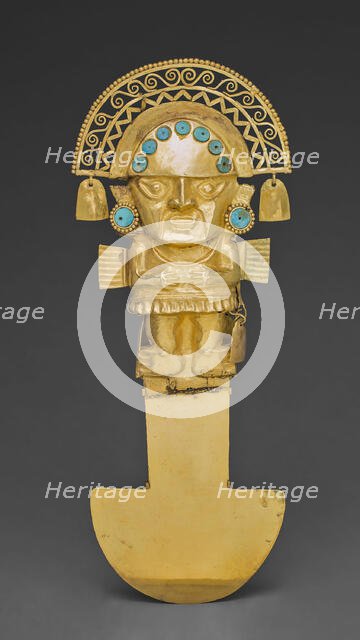 Ceremonial Knife (Tumi), A.D. 1100/1470. Creator: Unknown.