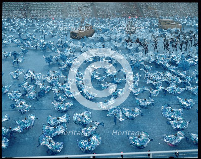 Show of the Fura dels Baus in the opening ceremony of the 1992 Olympic Games in Barcelona.