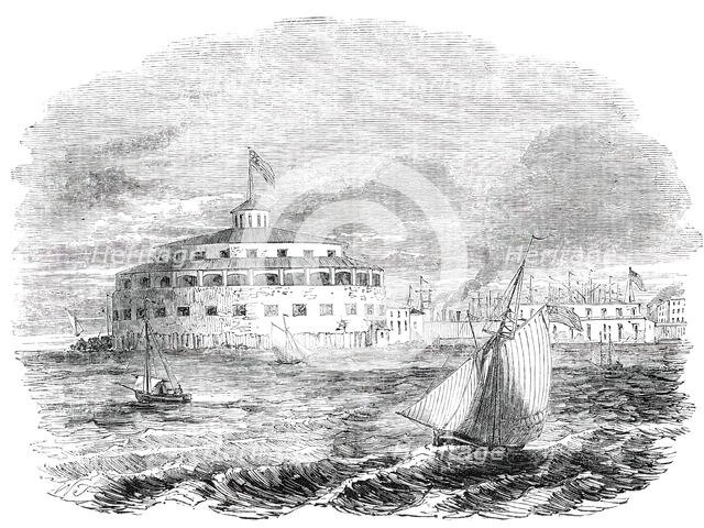 Castle Garden, New York, 1850. Creator: Unknown.